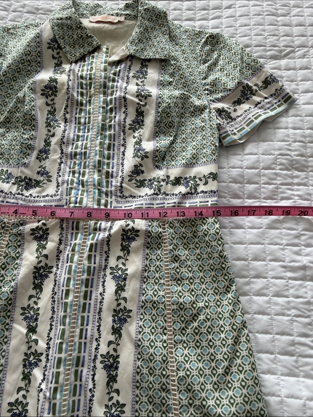 Tory Burch Garden Party Polo Dress - Picture 9 of 11